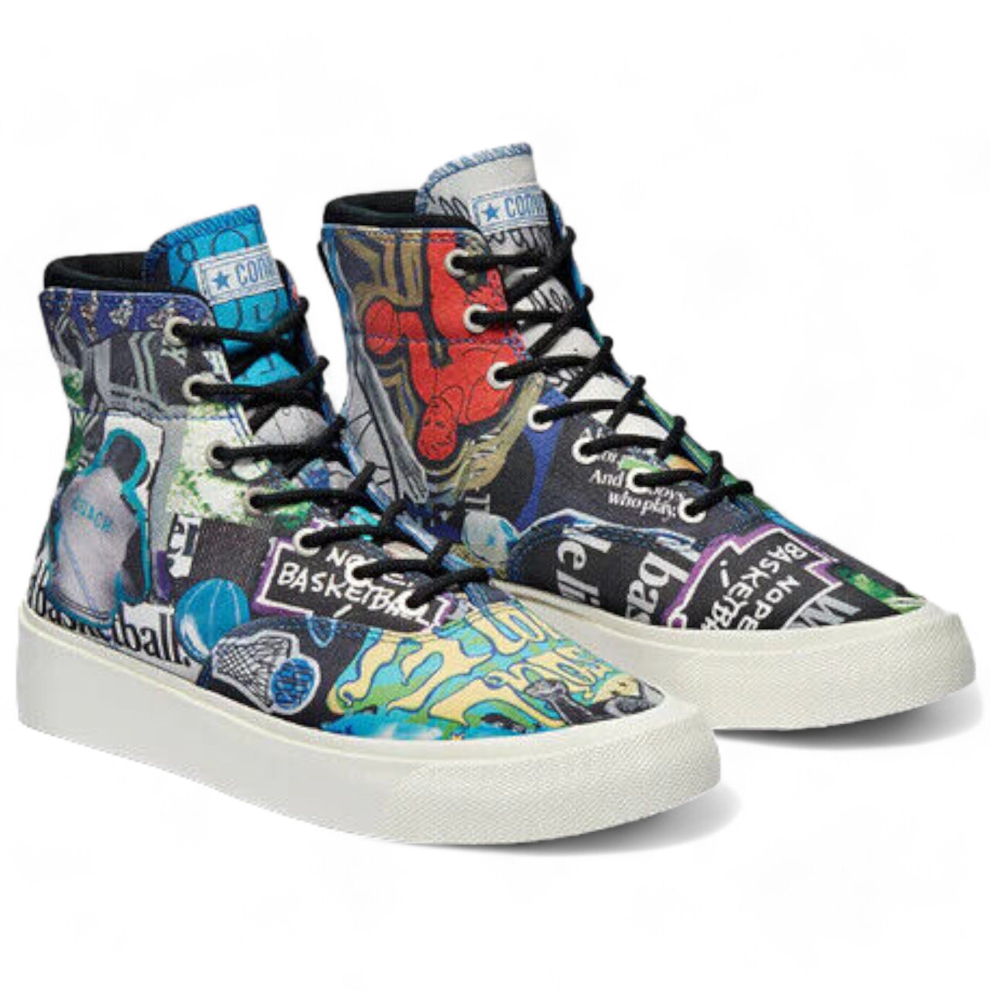 [170681C] Mens Converse SKID GRIP HIGH 'BEAT THE WORLD'