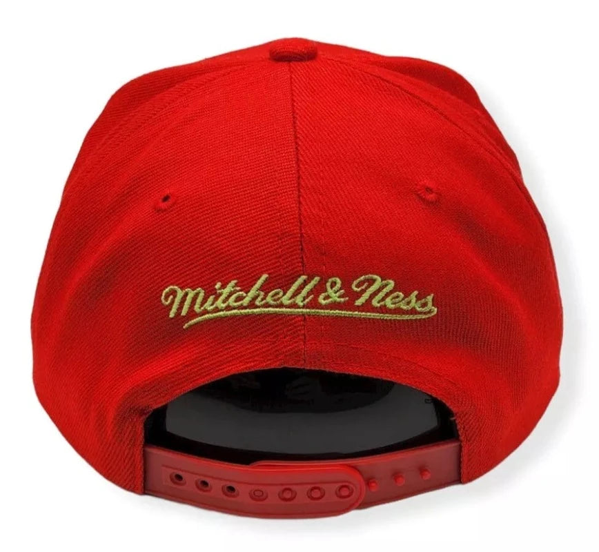 Mens MITCHELL & NESS NBA REVERSE CANDY APPLE SNAPBACK HWC CLIPPERS