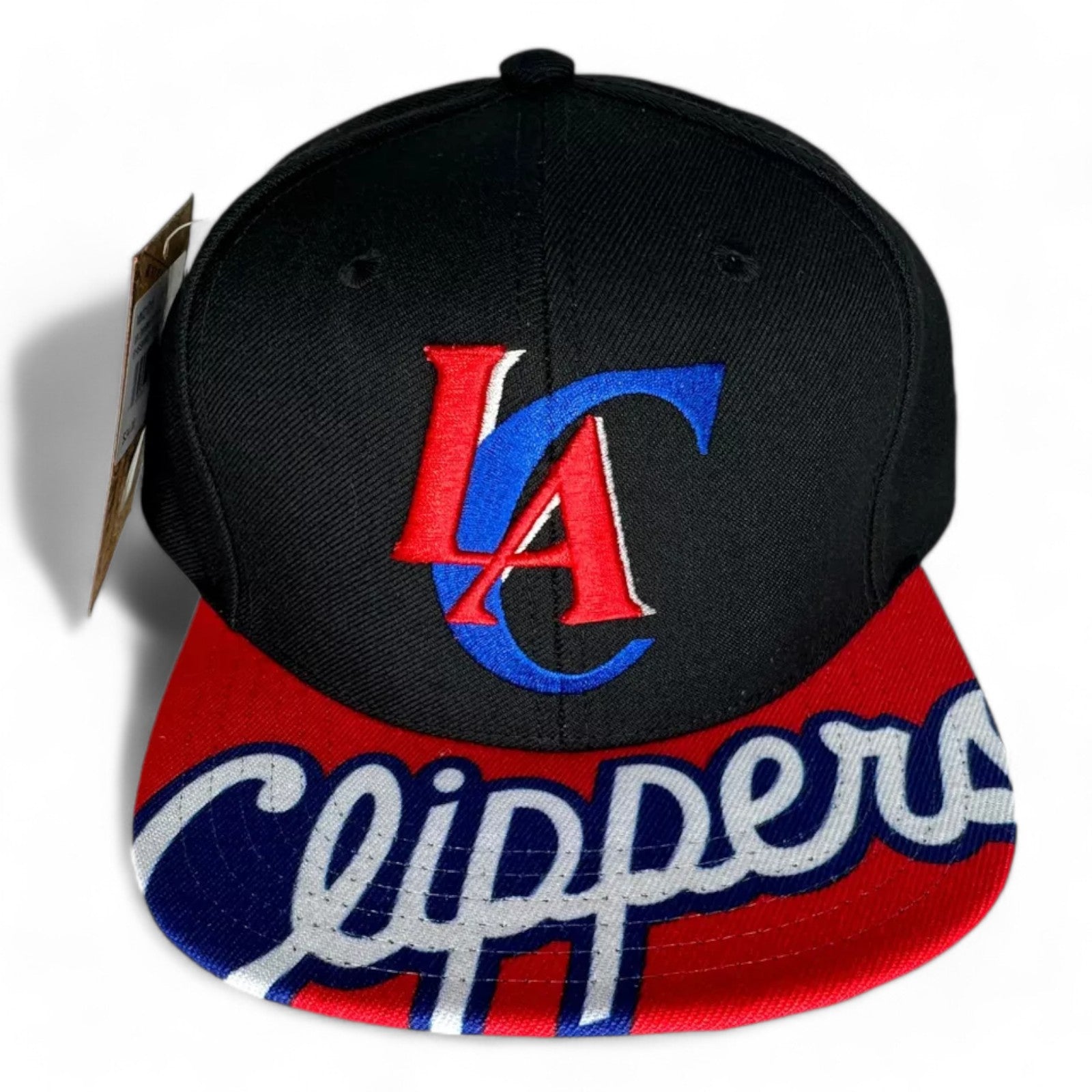 MENS MITCHELL & NESS NBA SWINGMAN POP SNAPBACK HWC CLIPPERS - BLACK
