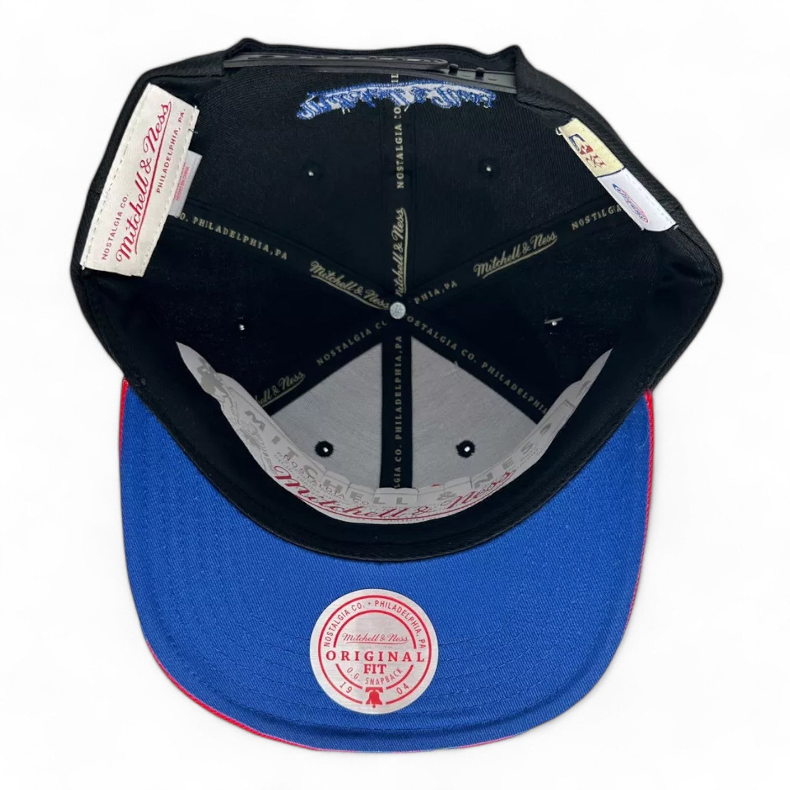 MENS MITCHELL & NESS NBA SWINGMAN POP SNAPBACK HWC CLIPPERS - BLACK