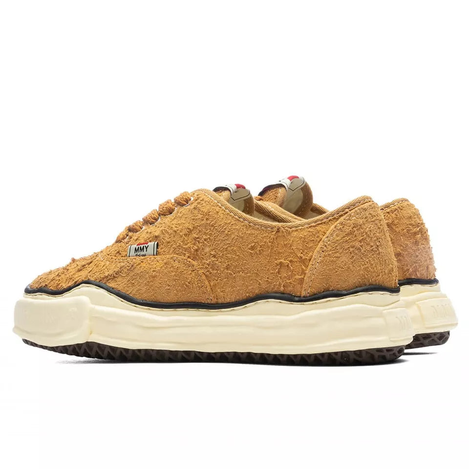 [A09FW726-BRN] Mens Maison Mihara Yasuhiro BAKER OG SOLE BROKEN SUEDE LOW 'BROWN'