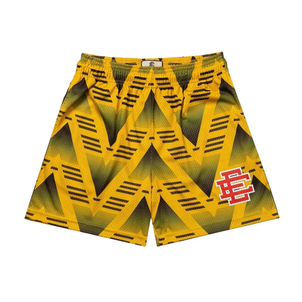 [SHJVCMSH-YELRED] MENS ERIC EMANUEL EE BASIC SHORT JVC SOCCER