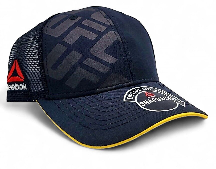 [VR57Z-B5Y-UUFC] Mens Reebok UFC Meshback Snapback Trucker Hat