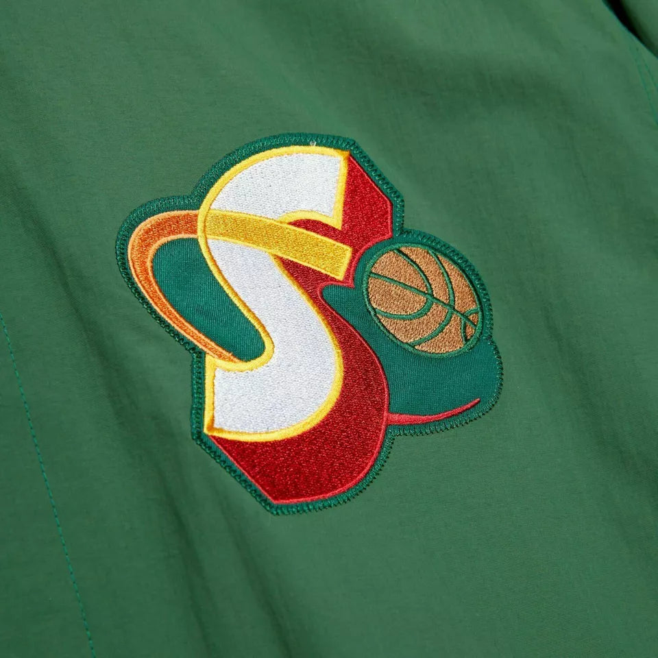 Mens Mitchell & Ness NBA AUTHENTIC NBA JACKET SUPERSONICS 95