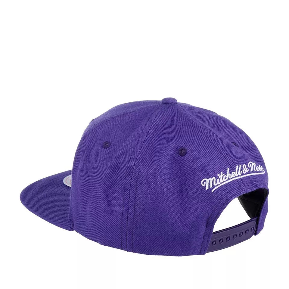 MENS MITCHELL & NESS NBA CORE BASIC SNAPBACK LAKERS - PURPLE