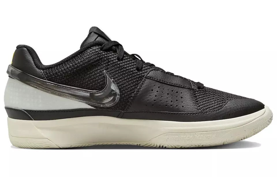 [DR8785-002] MENS NIKE JA 1 "FLY" - BLACK/LIGHT SILVER-COCONUT MILK "We Ain't Ducking No Smoke"