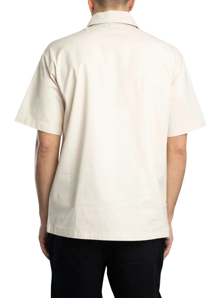 [0A4Z7T-CR] MENS DICKIES RANCH ZIP POLO SHIRT