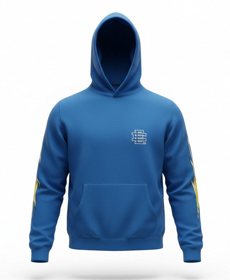 [EE0000563] MENS ERIC EMANUEL EE HOODIE LIGHTNING BOLT