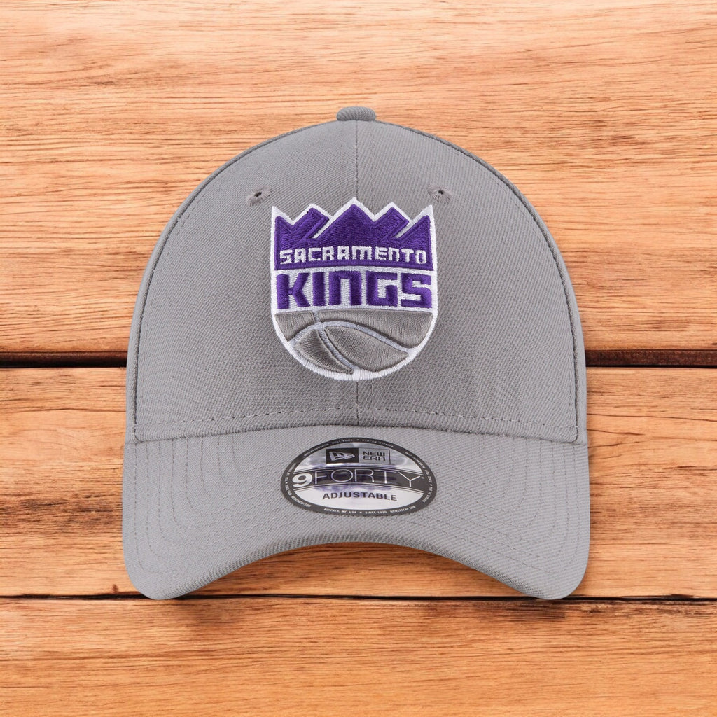 [11405592] MENS NEW ERA NBA SACRAMENTO KINGS 9FORTY THE LEAGUE STRAPBACK - GRAY
