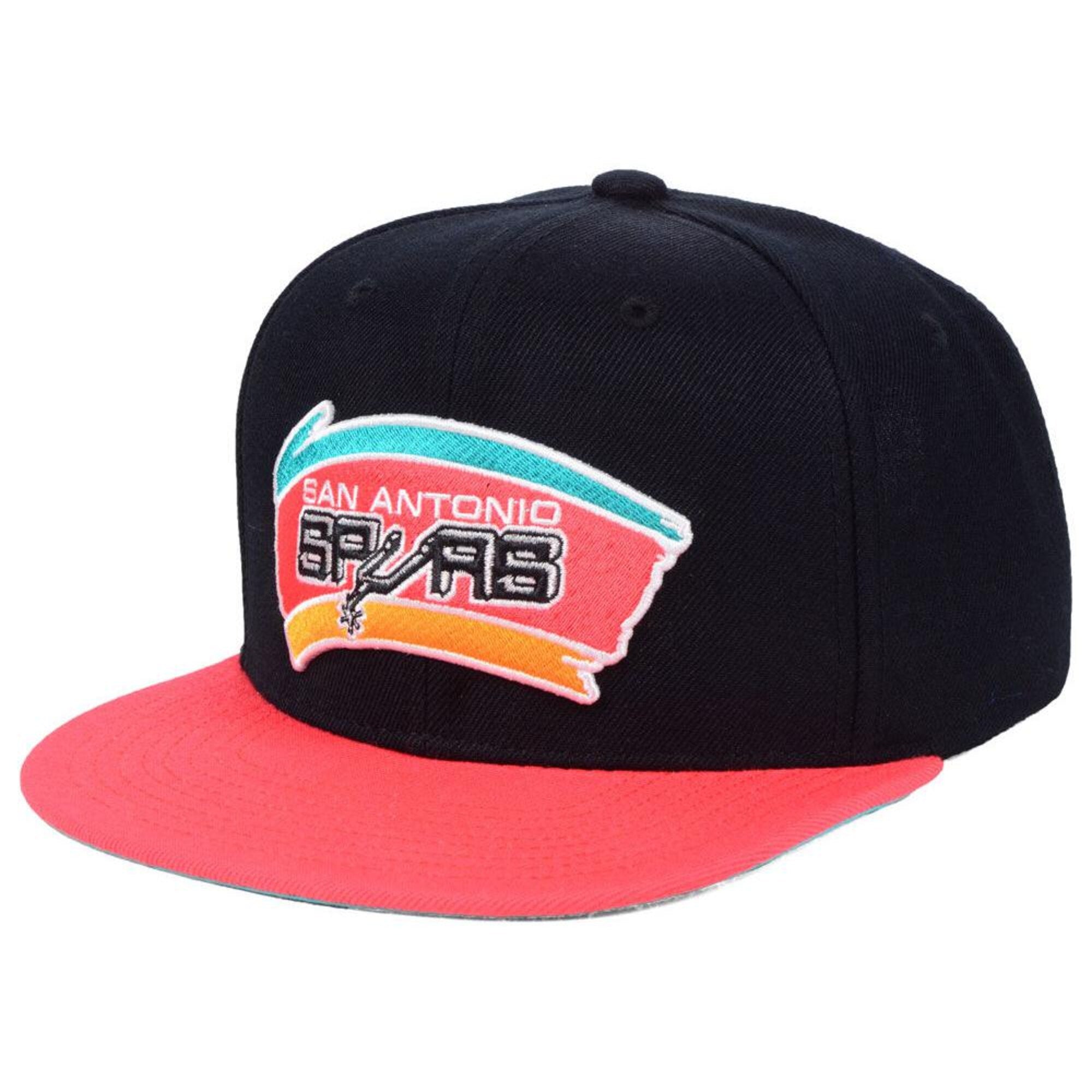 [6HSSJS18093-SASBKPK] MENS NBA SAN ANTONIO SPURS 2 TONE CLASSIC SNAPBACK