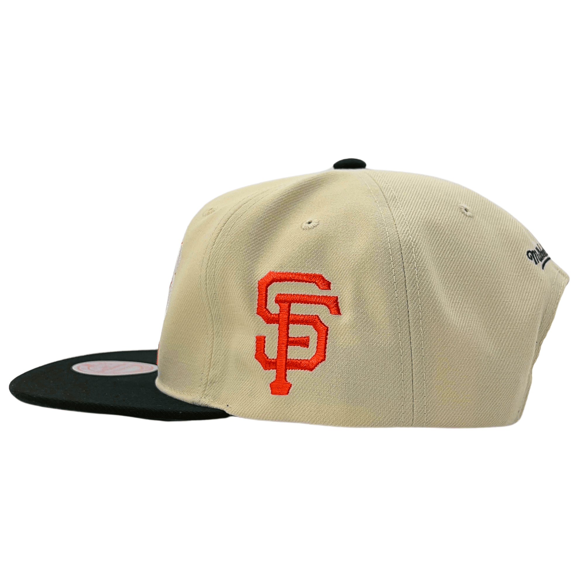 MENS MITCHELL & NESS MLB OUT OF THE PARK DS SNAPBACK GIANTS - OFF WHITE