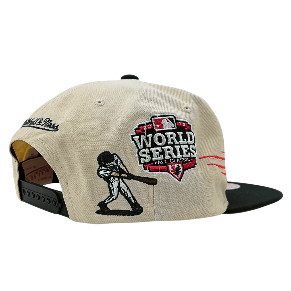 MENS MITCHELL & NESS MLB OUT OF THE PARK DS SNAPBACK GIANTS - OFF WHITE