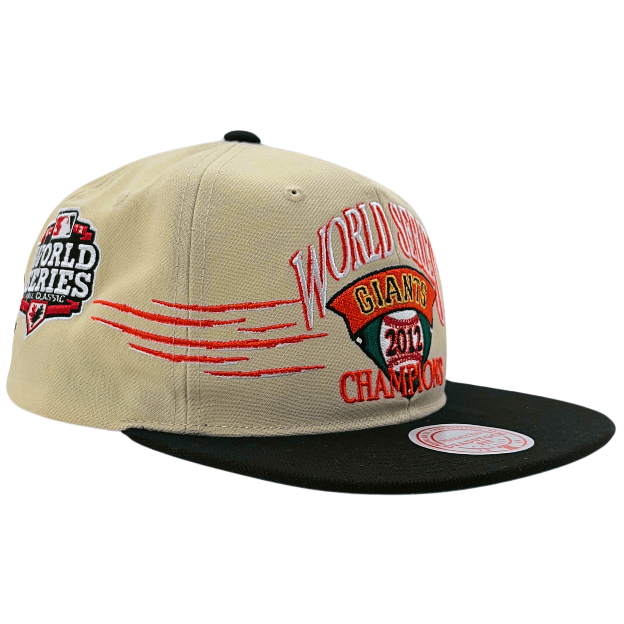MENS MITCHELL & NESS MLB OUT OF THE PARK DS SNAPBACK GIANTS - OFF WHITE