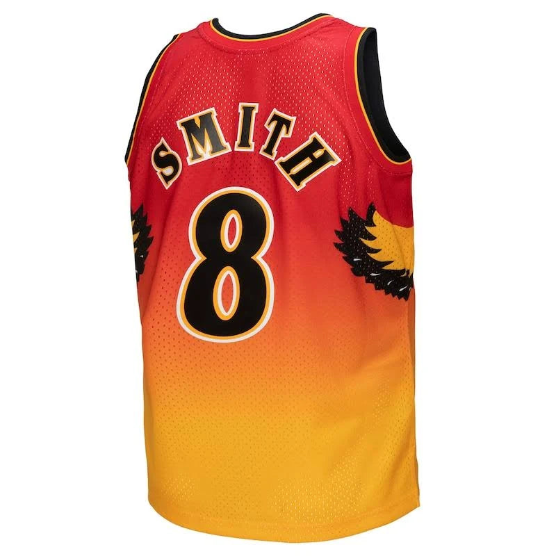Mens Mitchell & Ness NBA Atlanta Hawks FADEAWAY SWINGMAN JERSEY