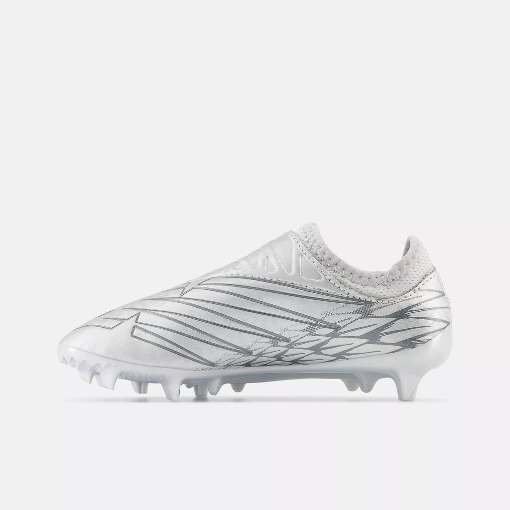 [SJF3FGG7] PRESCHOOL NEW BALANCE FURON V7 DISPATCH FG SOCCER SHOES 'SILVER' (PS)