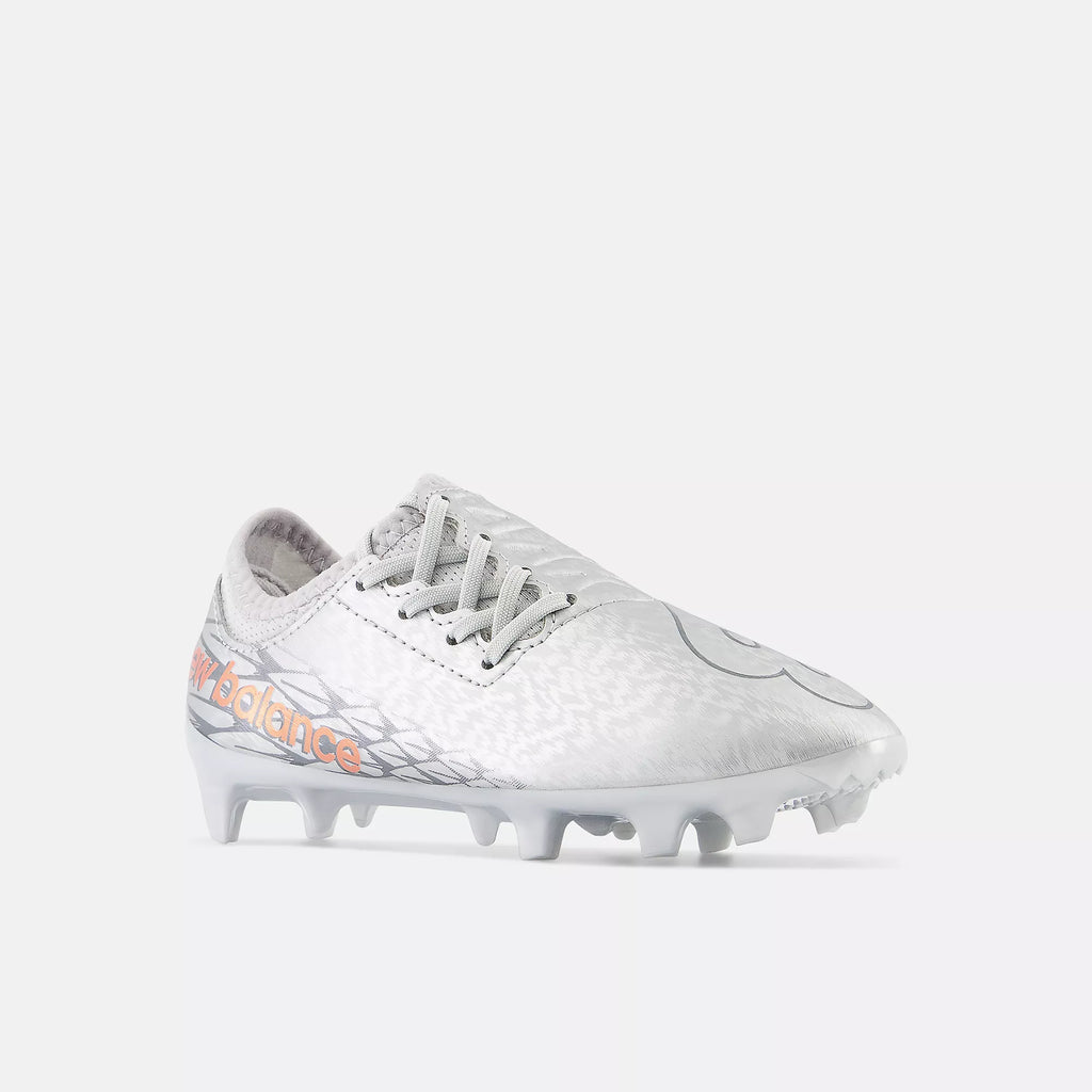 [SJF3FGG7] PRESCHOOL NEW BALANCE FURON V7 DISPATCH FG SOCCER SHOES 'SILVER' (PS)