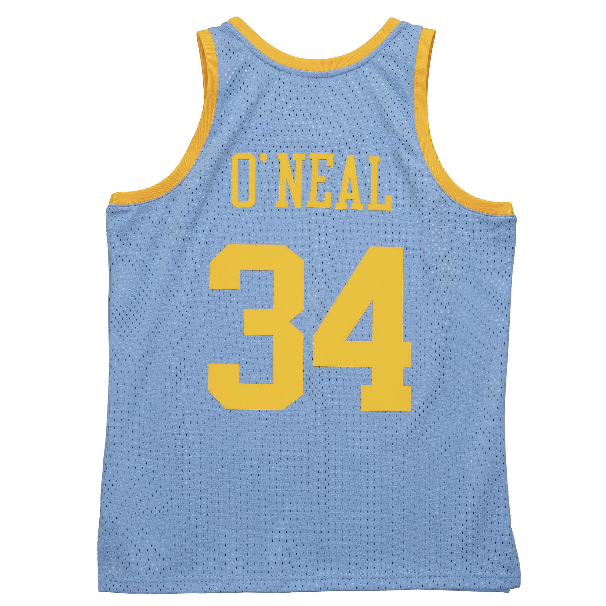 MENS MITCHELL & NESS AUTHENTIC JERSEY LAKERS 2001 SHAQ