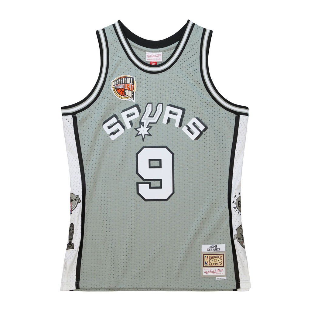 Mens Mitchell & Ness NBA HOF SWINGMAN JERSEY SPURS TONY PARKER