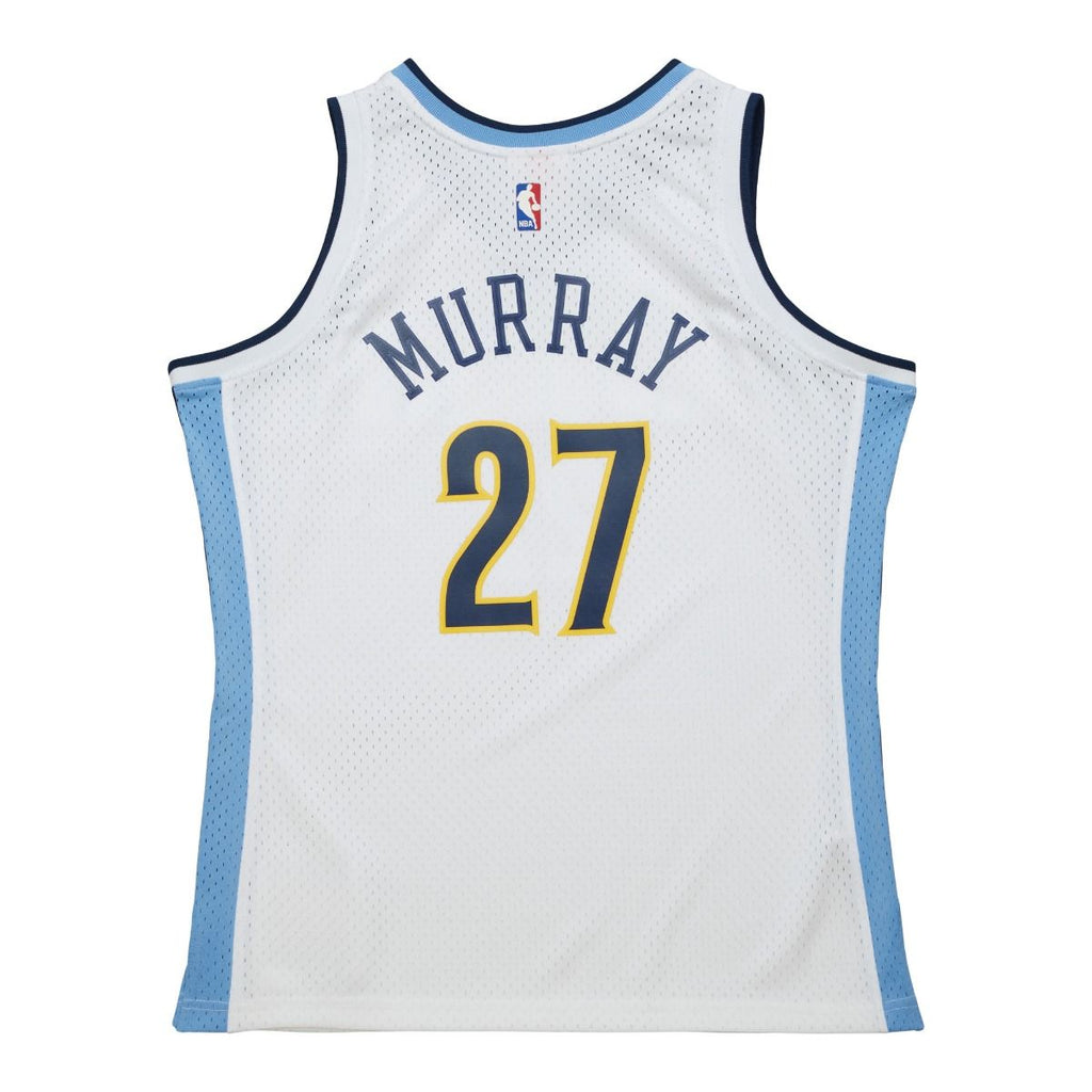 MENS MITCHELL & NESS WHITE JERSEY NUGGETS 2016 JAMAL MURRAY