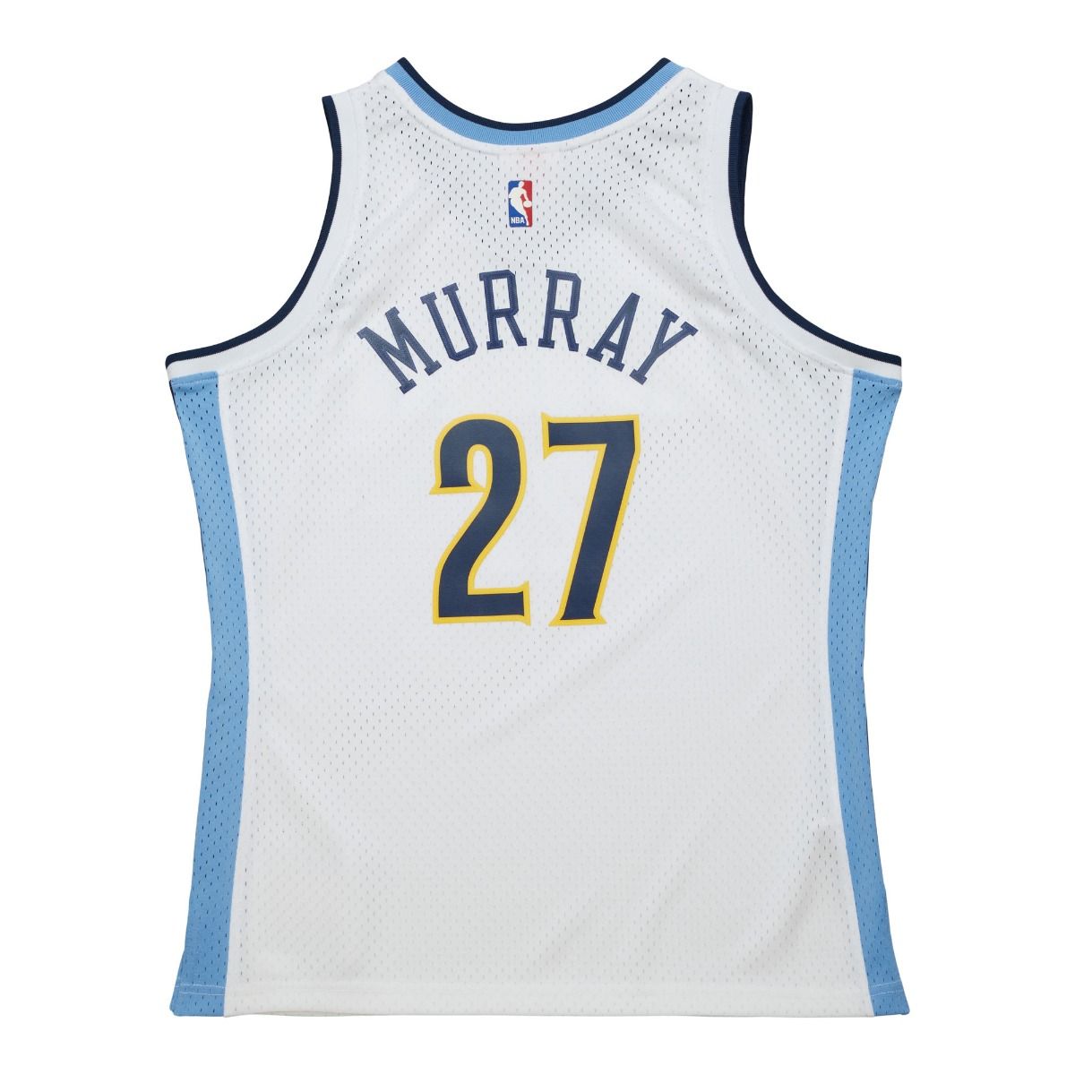 MENS MITCHELL & NESS WHITE JERSEY NUGGETS 2016 JAMAL MURRAY