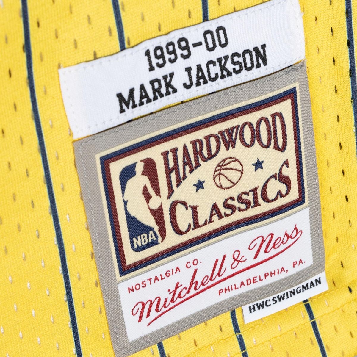 Mens Mitchell & Ness NBA SWINGMAN JERSEY PACERS 1999 MARK JACKSON