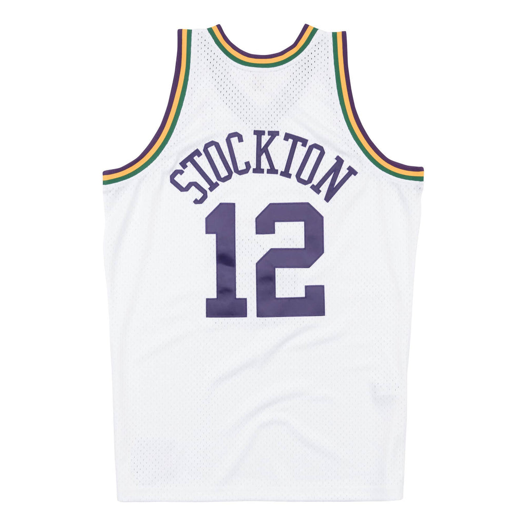 Mens Mitchell & Ness NBA SWINGMAN JERSEY JAZZ 1991 JOHN STOCKTON