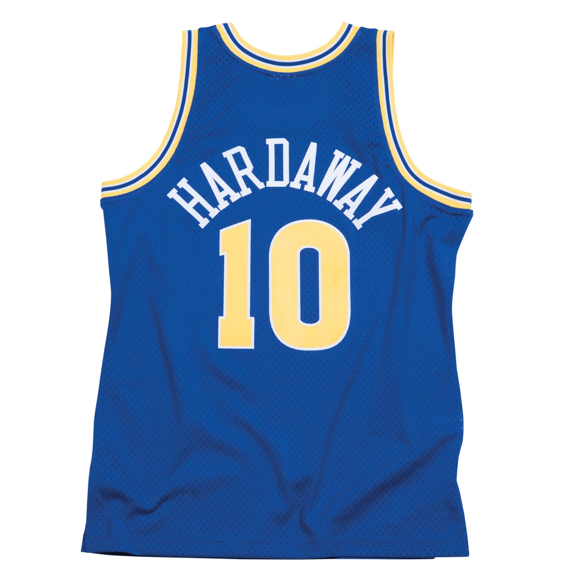 Mens Mitchell & Ness NBA SWINGMAN ROAD JERSEY WARRIORS 1990 TIM HARDAWAY