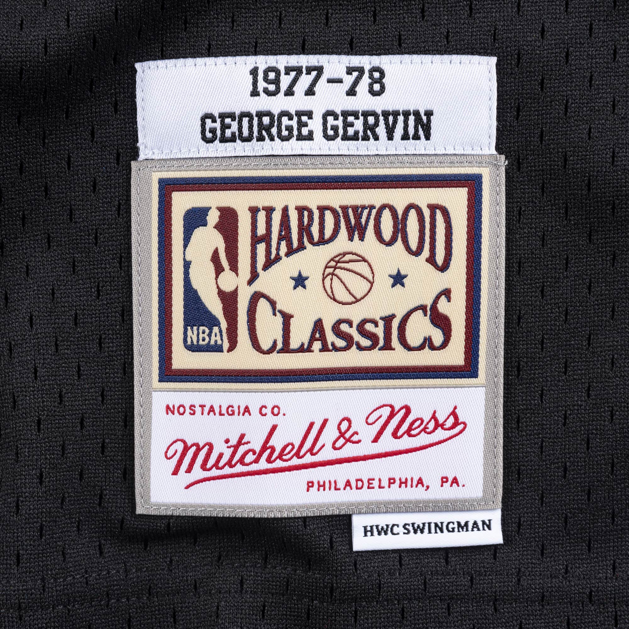 Mens Mitchell & Ness NBA SWINGMAN JERSEY SPURS 1977 GEORGE GERVIN