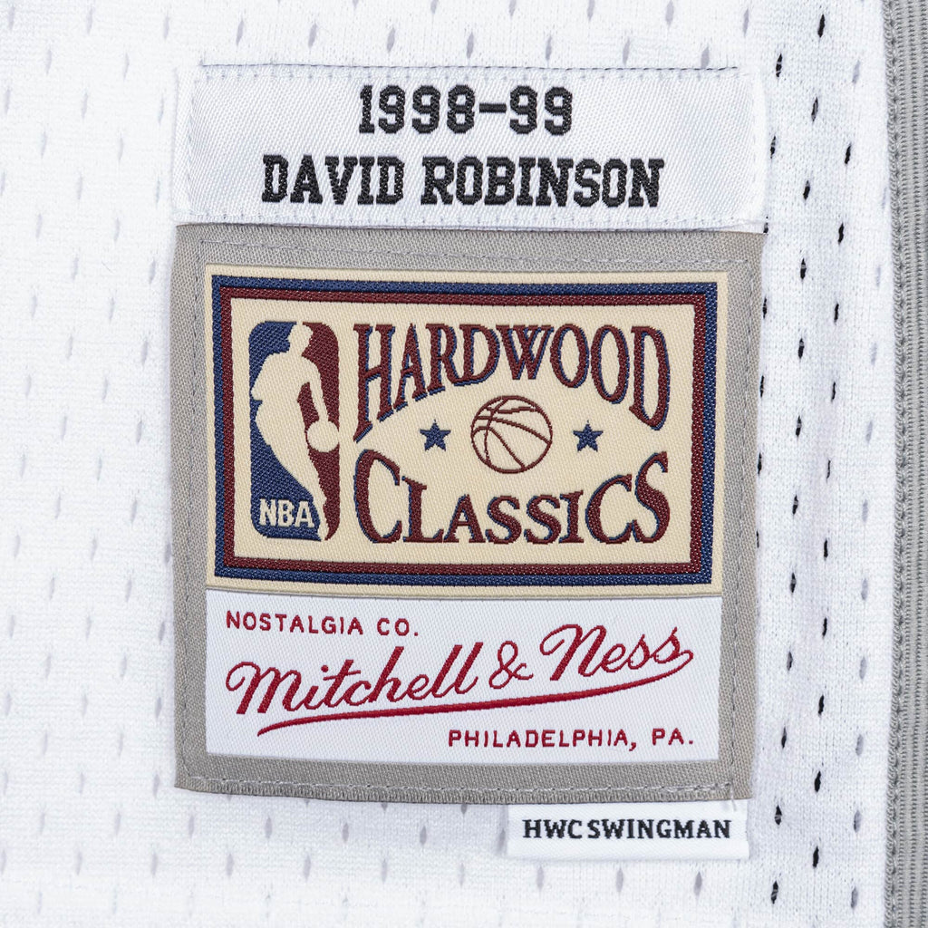 Mens Mitchell & Ness NBA SWINGMAN JERSEY SPURS 1998 DAVID ROBINSON