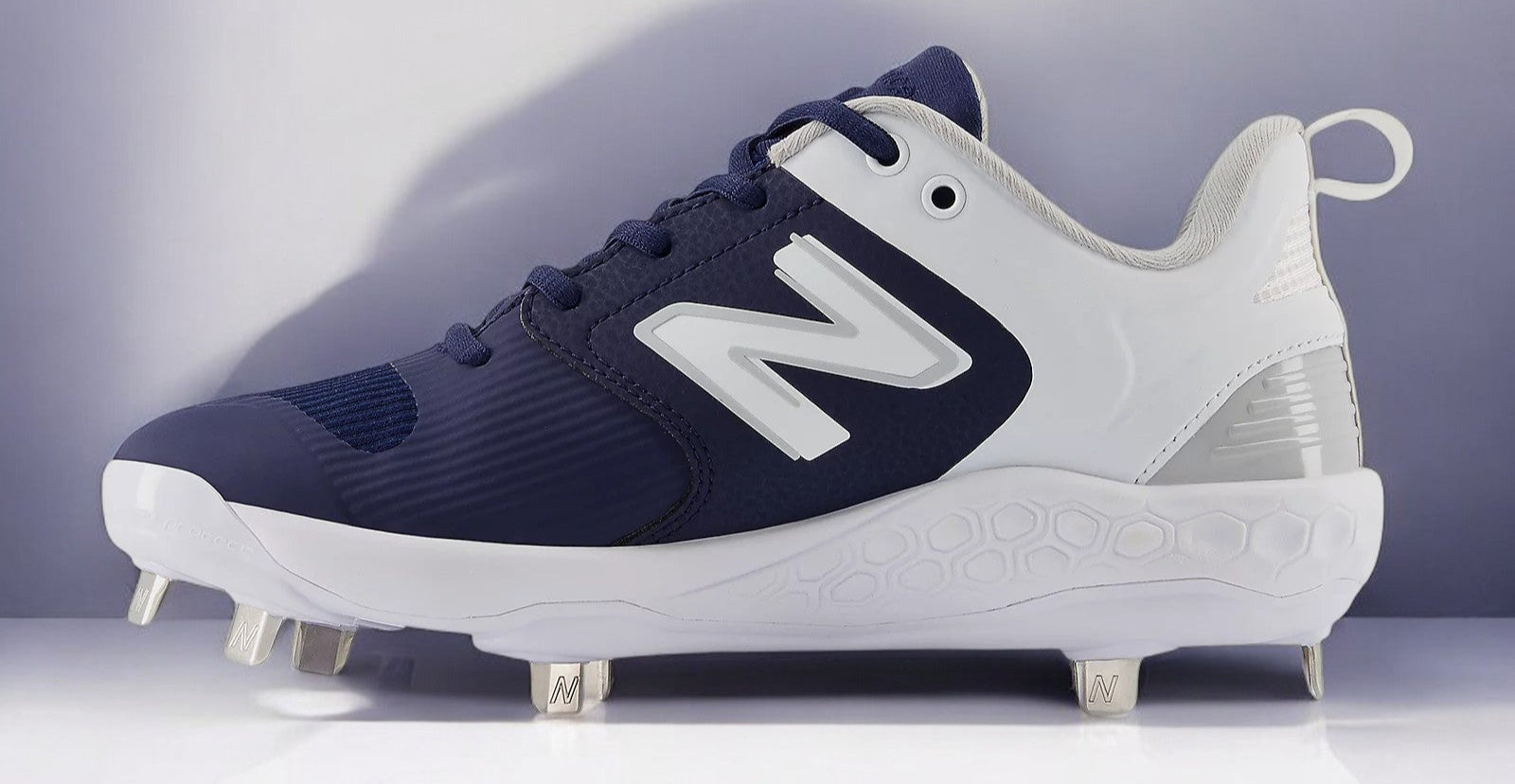 [SMVELON3] WOMENS NEW BALANCE FRESH FOAM X VELO V3 METAL 'NAVY WHITE' (NO LID)