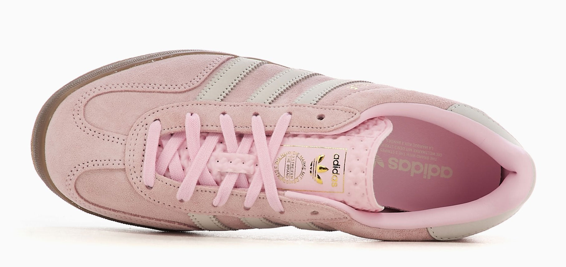 [JI2716] Womens Adidas Gazelle Indoor 'Clear Pink Off White'