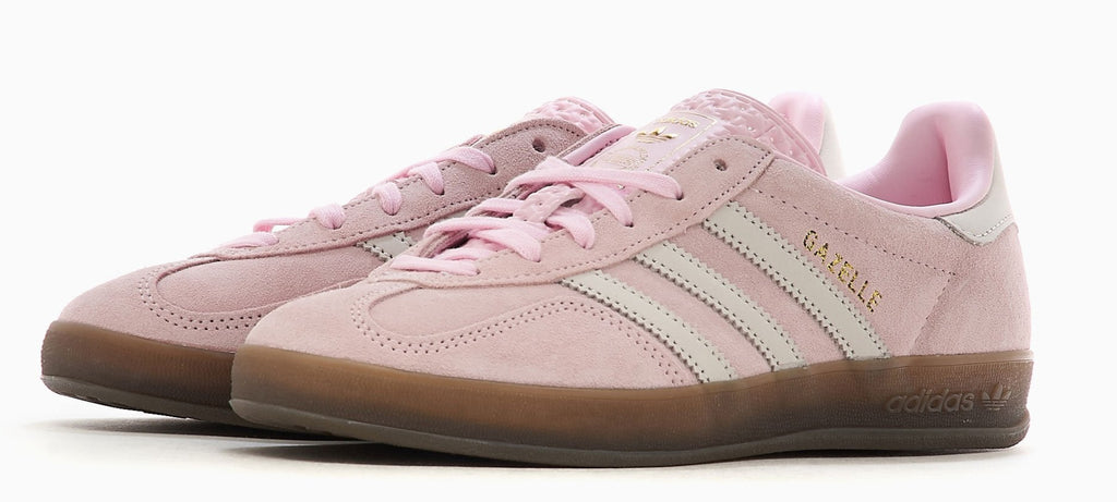 [JI2716] Womens Adidas Gazelle Indoor 'Clear Pink Off White'