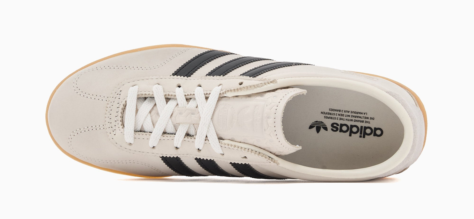 [IH1930] WOMENS ADIDAS GAZELLE LO PRO 'CHALK WHITE BLACK'