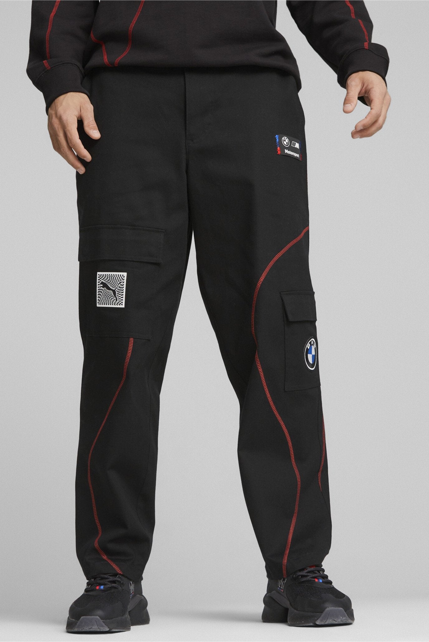 [621028-01] Mens Puma BMW Motorsports Garage Crew Pants