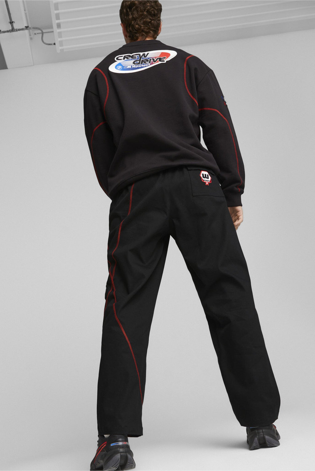 [621028-01] Mens Puma BMW Motorsports Garage Crew Pants