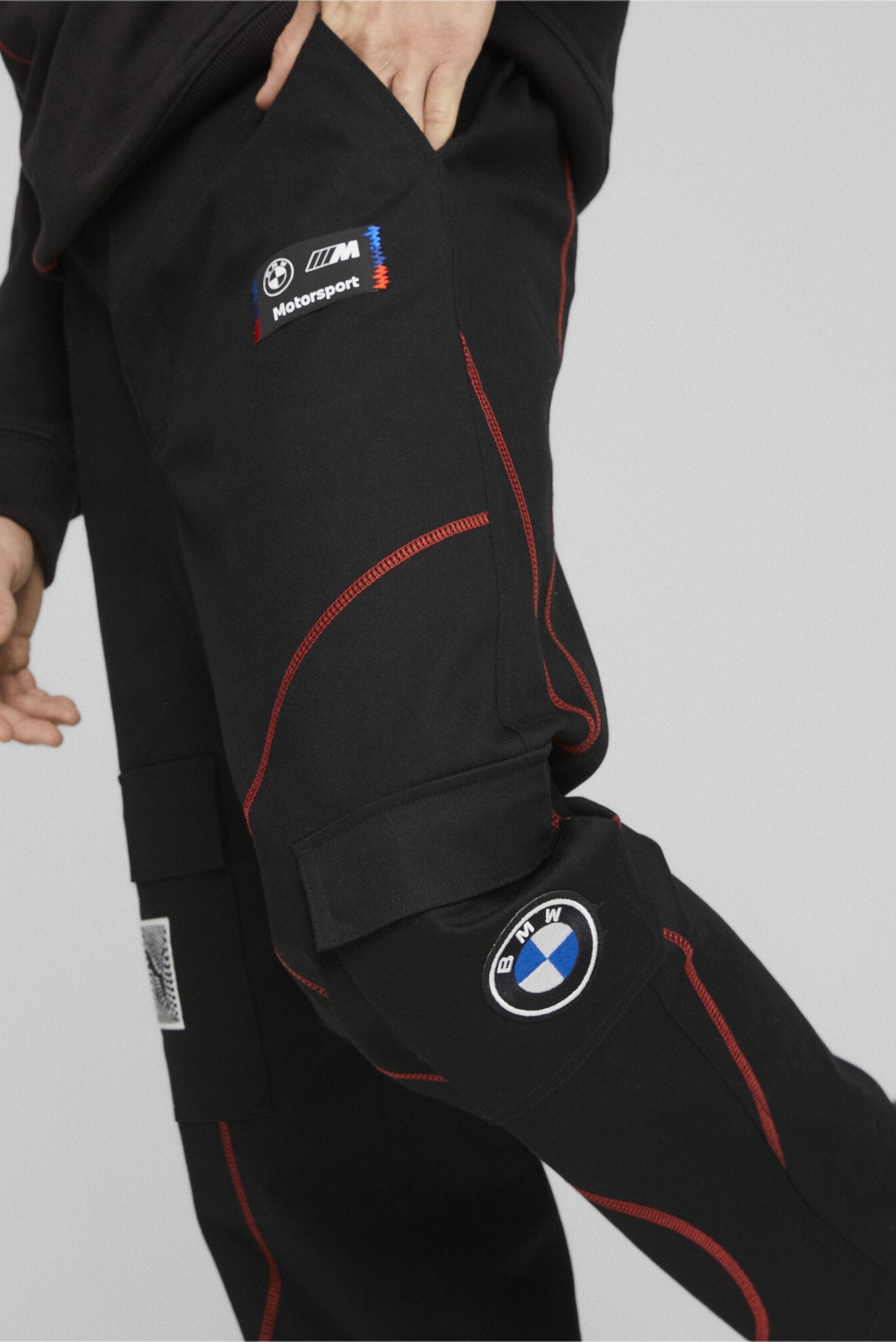 [621028-01] Mens Puma BMW Motorsports Garage Crew Pants