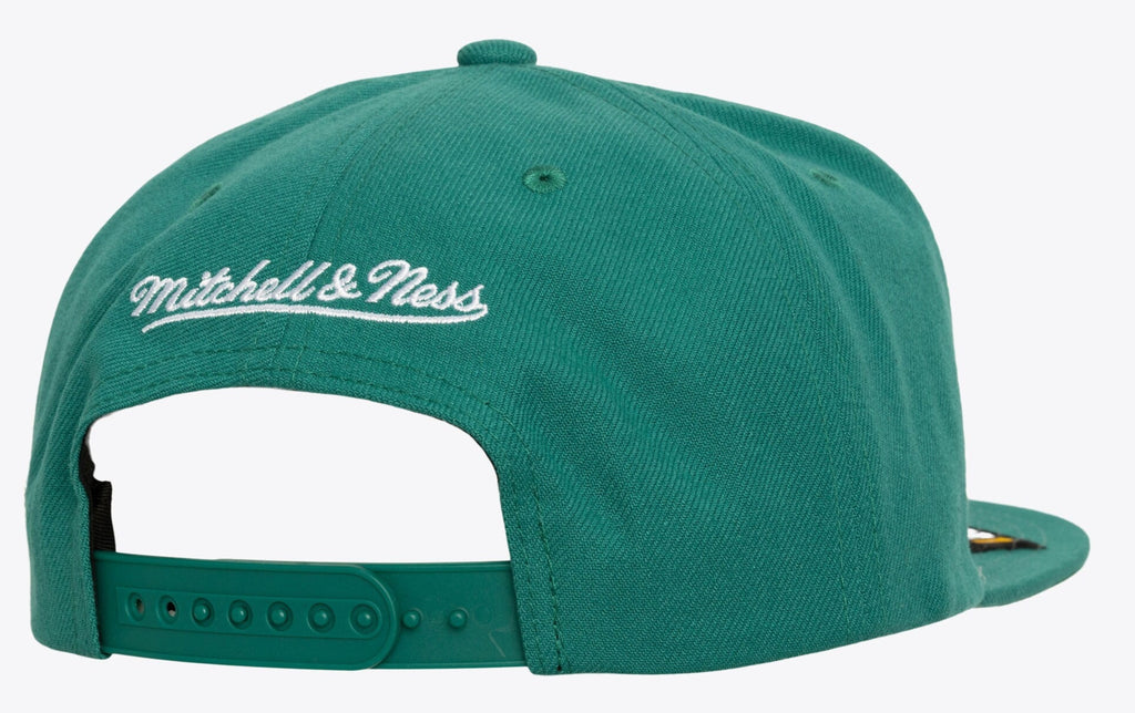 [HS9759-ADUTEAL] MENS MITCHELL & NESS NHL XL LOGO SNAPBACK VNTG DUCKS