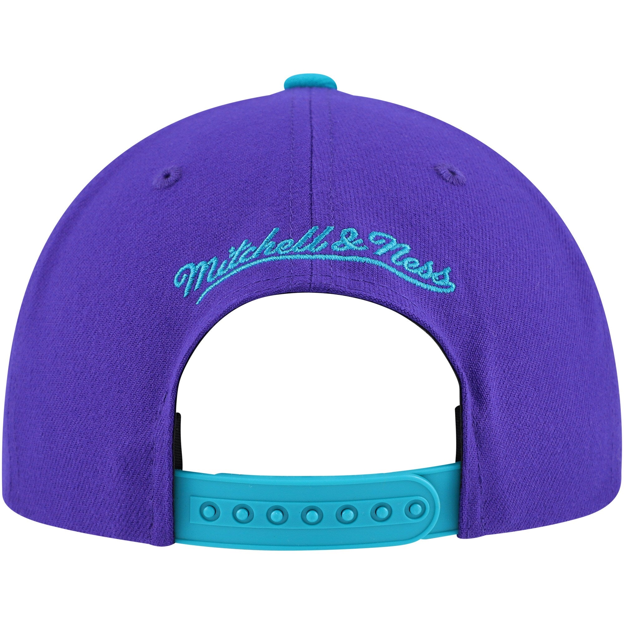 MENS MITCHELL & NESS NBA CORE V SNAPBACK BULLS - PURPLE-TEAL