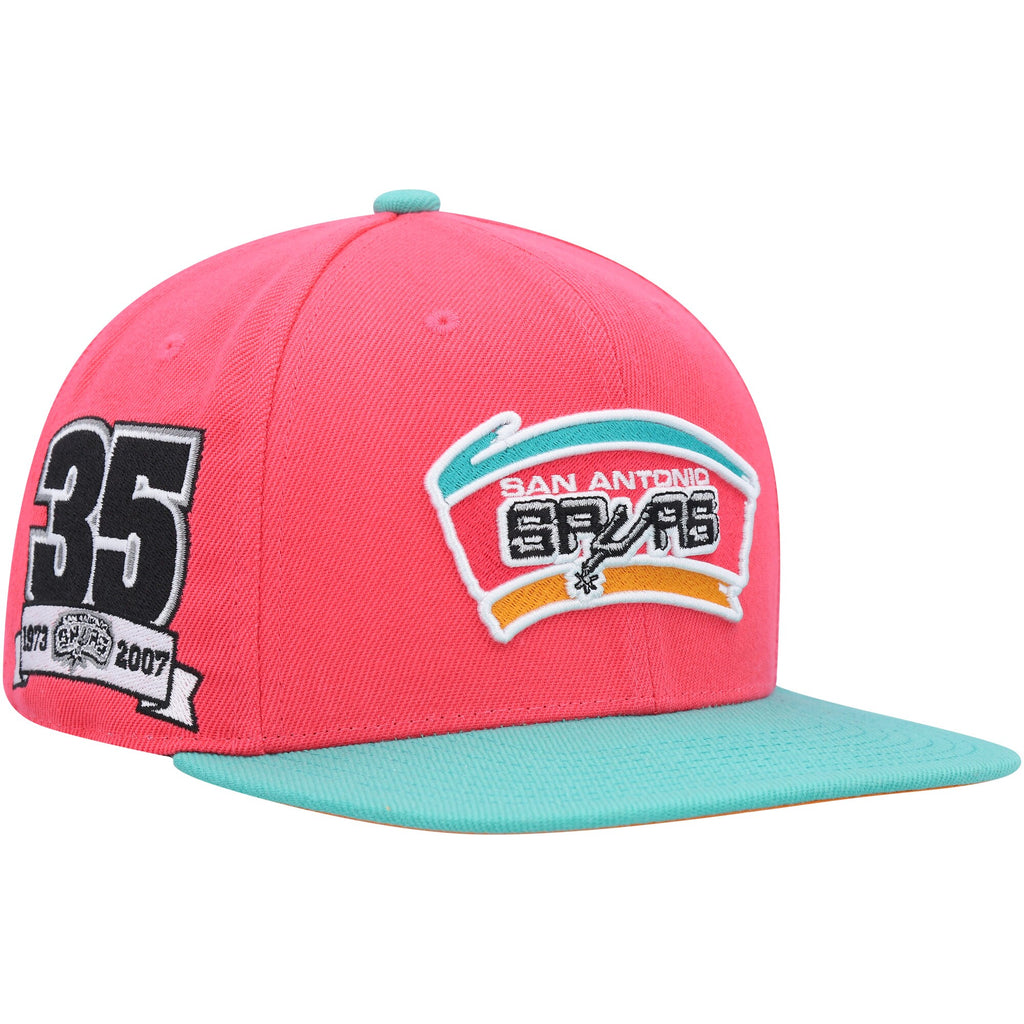 [6HSFSH21302-SASPKTL] MENS NBA SAN ANTONIO SPURS TEAM SIDE FITTED