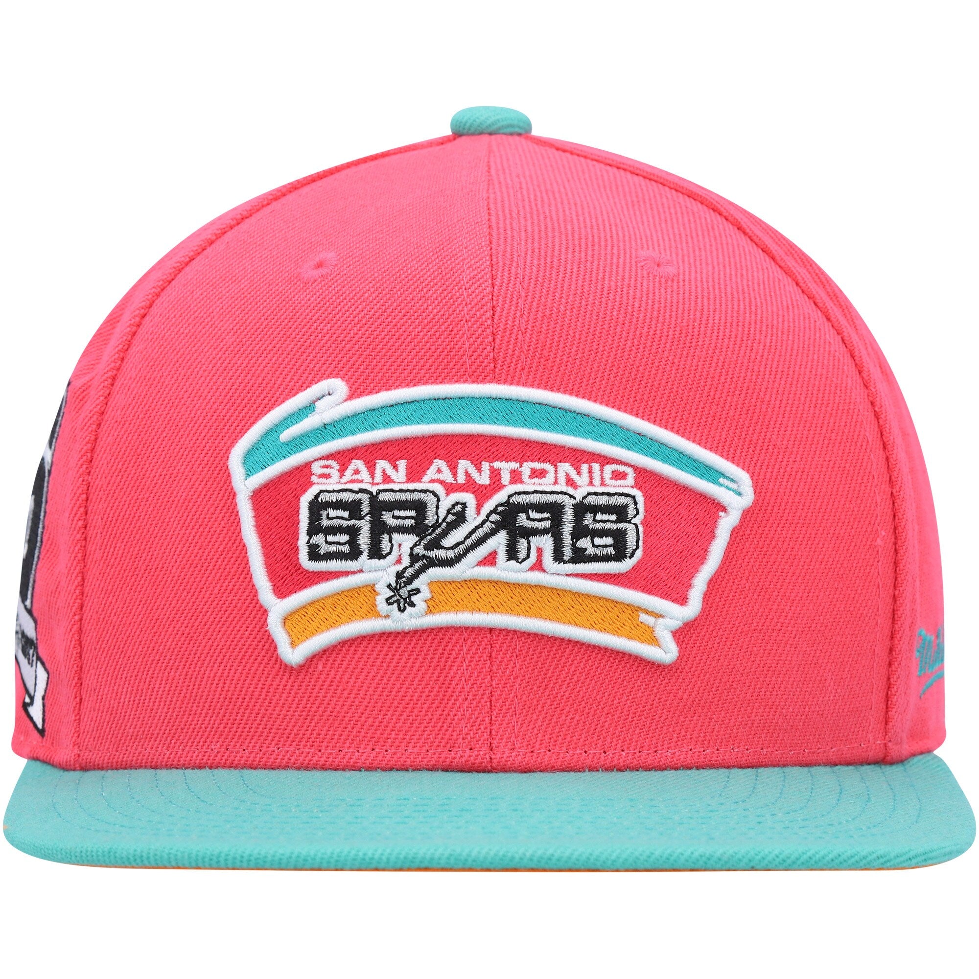 [6HSFSH21302-SASPKTL] MENS NBA SAN ANTONIO SPURS TEAM SIDE FITTED