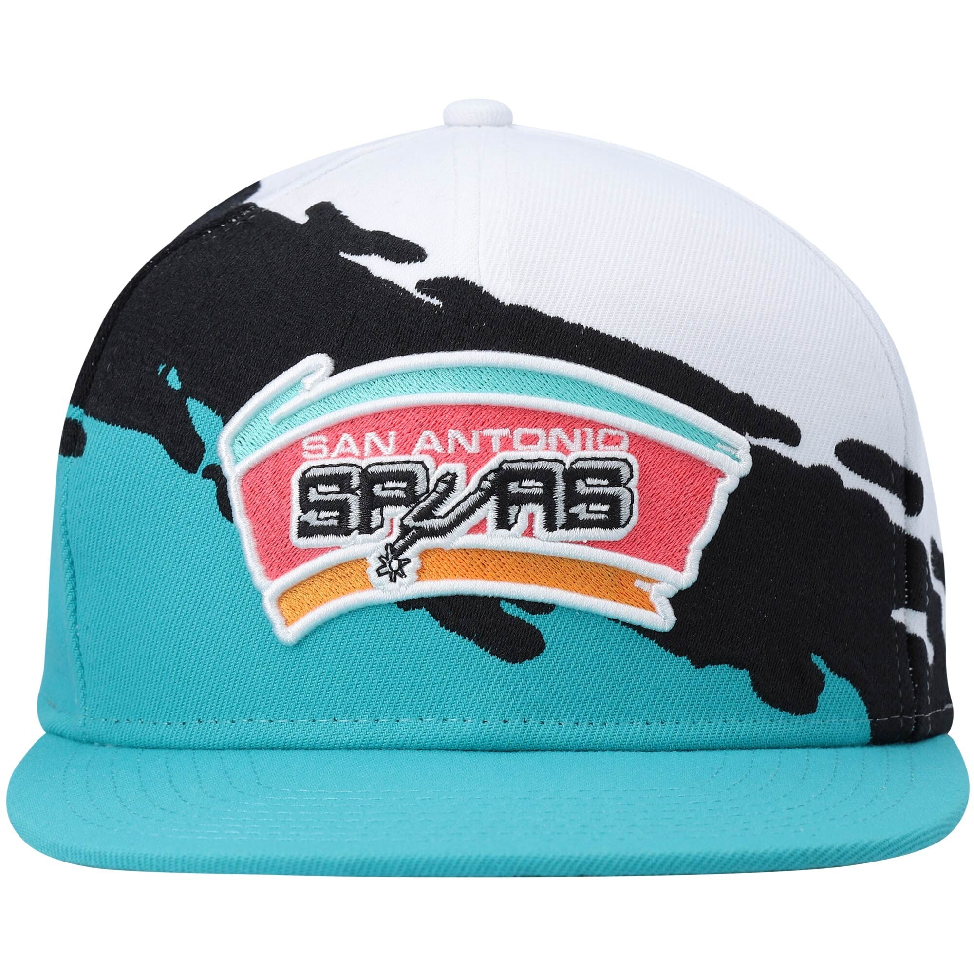 [HHSS2977-SASYYPPPWHTL] MENS NBA SAN ANTONIO SPURS PAINTBRUSH SNAPBACK