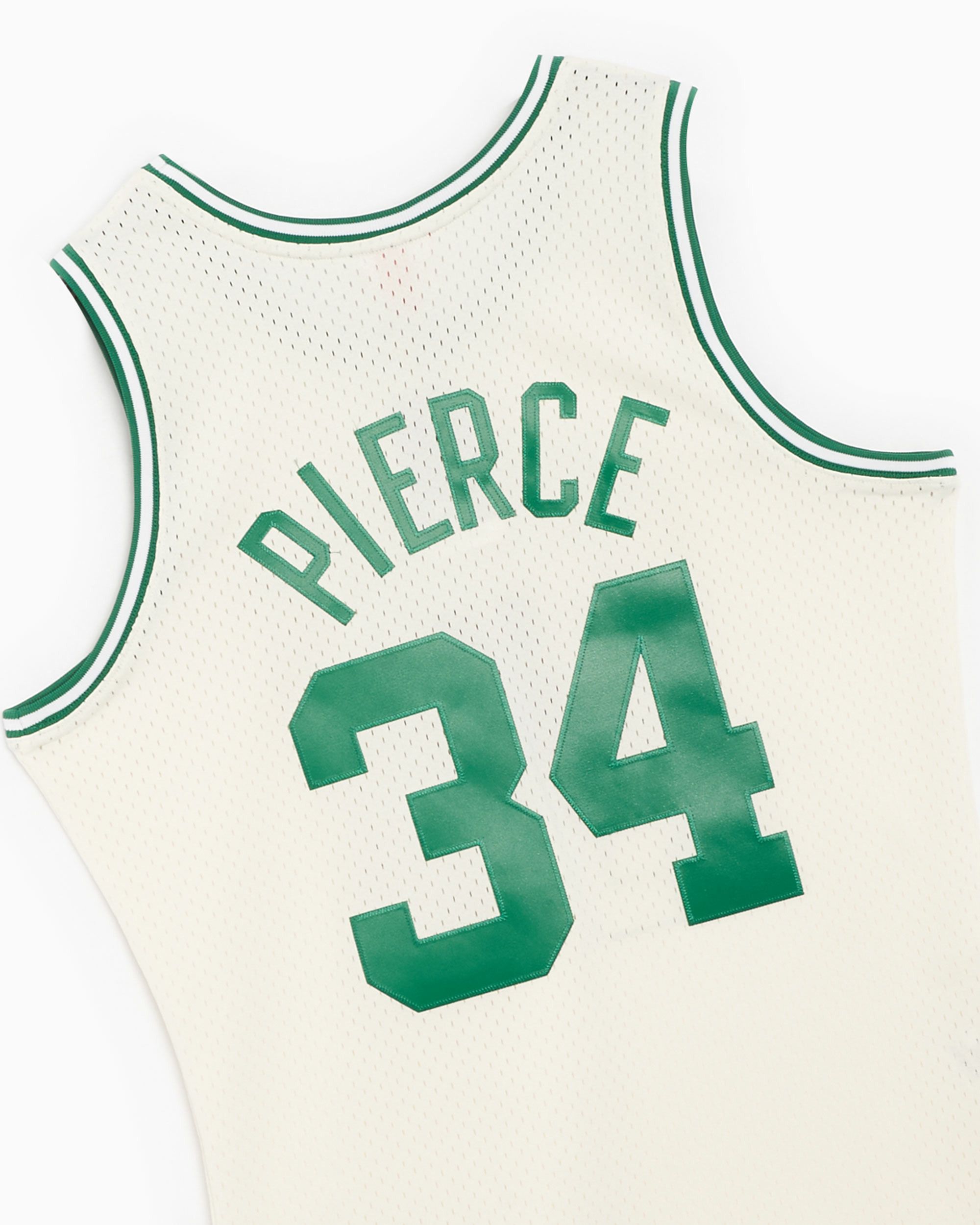 MENS MITCHELL & NESS CREAM TEAM COLOR SWINGMAN JERSEY CELTICS 2007 PAUL PIERCE