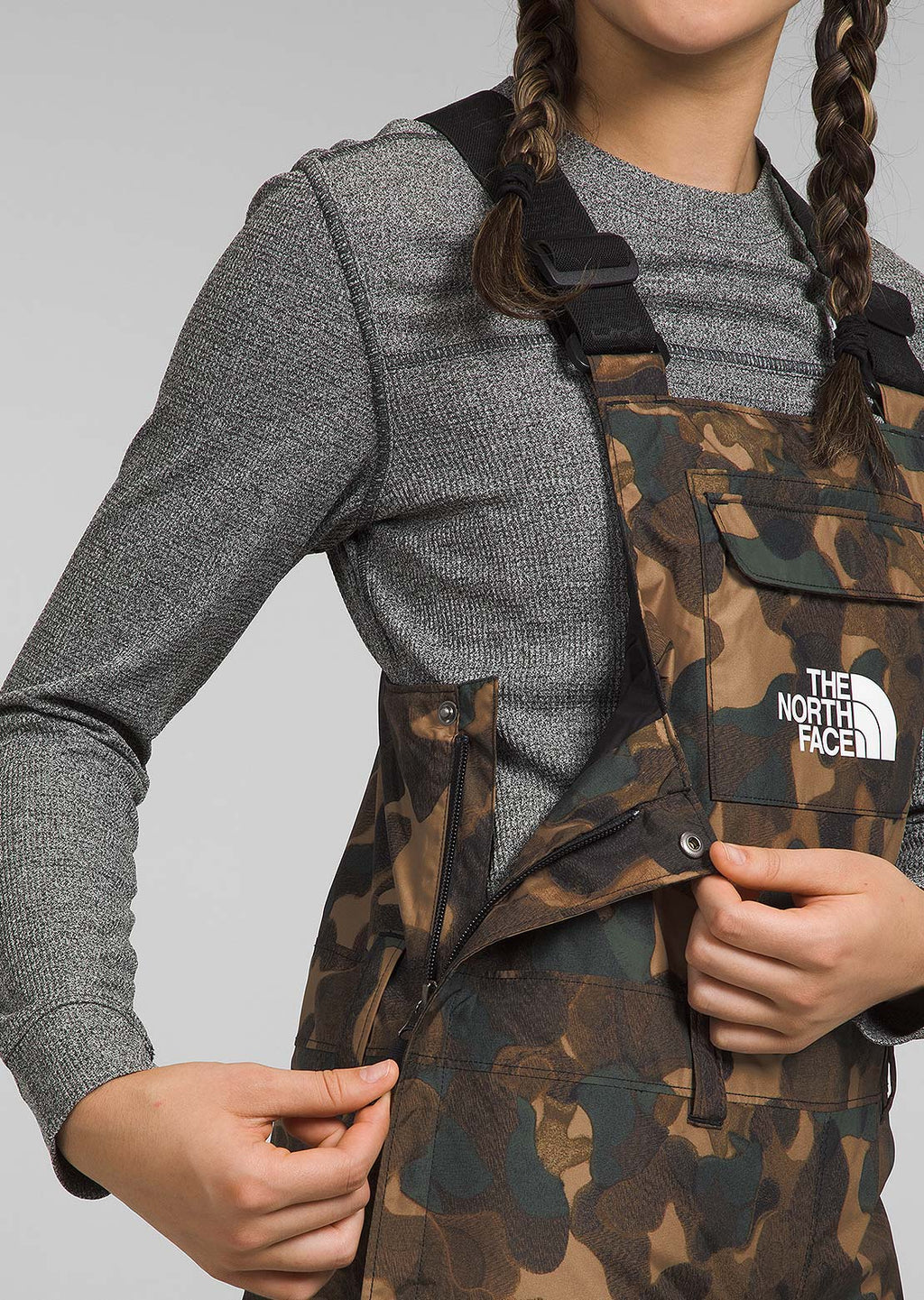 [NF0A82YTORU] YOUTH THE NORTH FACE FREEDOM INSULATED SNOW BIB