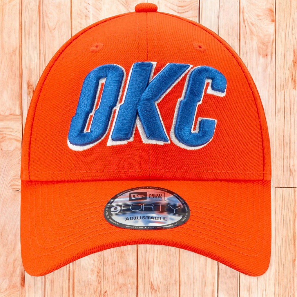 [12154488] Mens New Era NBA 9Forty Adjustable - Oklahoma Thunder