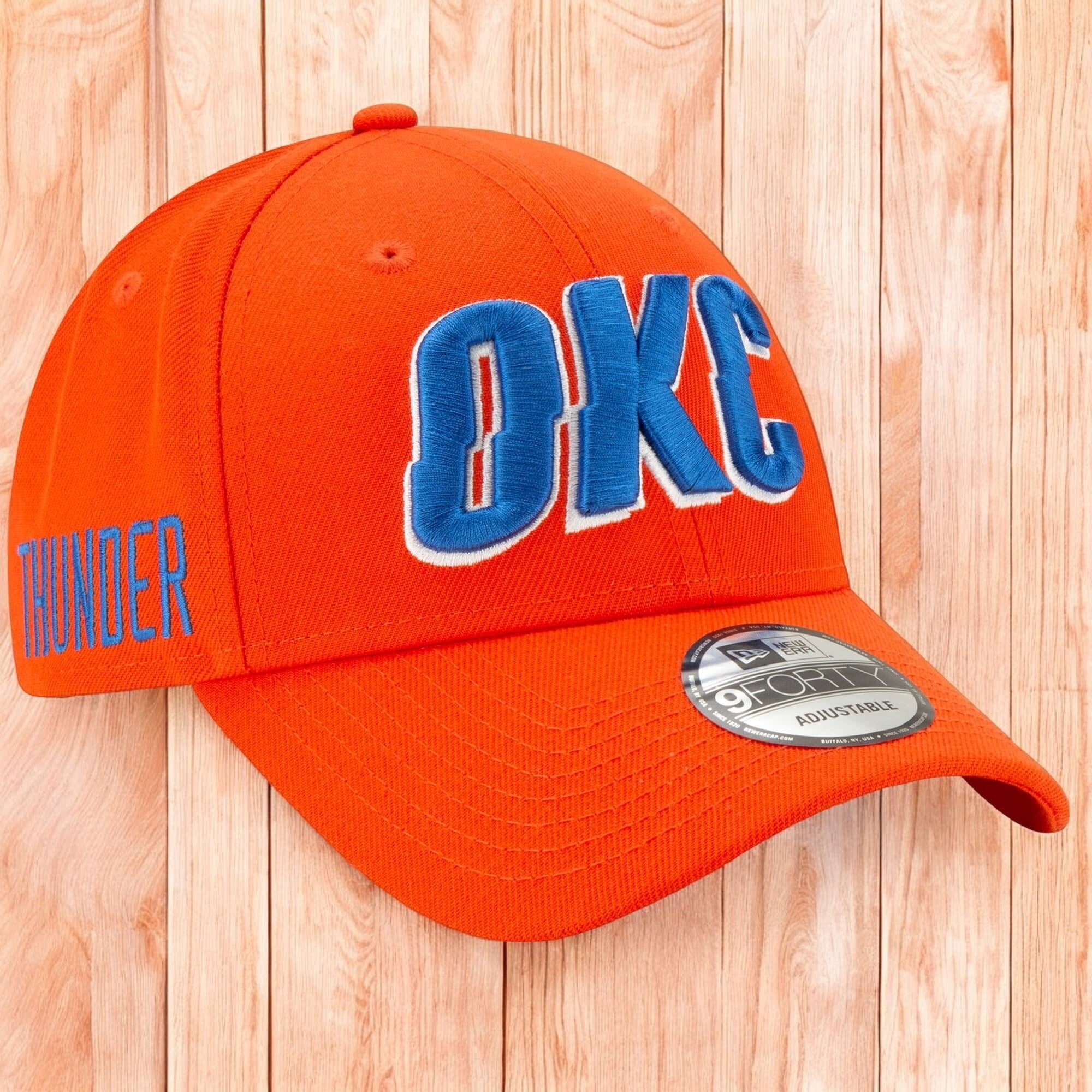 [12154488] Mens New Era NBA 9Forty Adjustable - Oklahoma Thunder