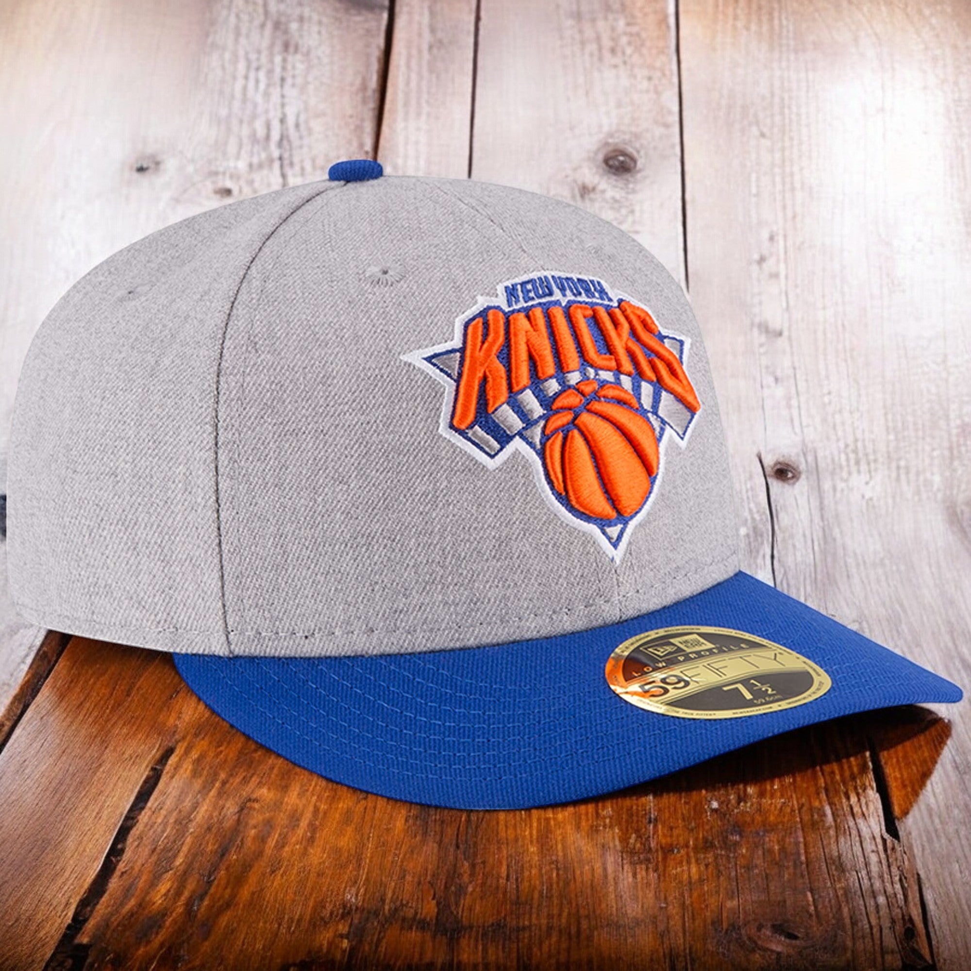 [70344229] Mens New Era NBA Low Profile Authentic 5950 59Fifty - New York Knicks