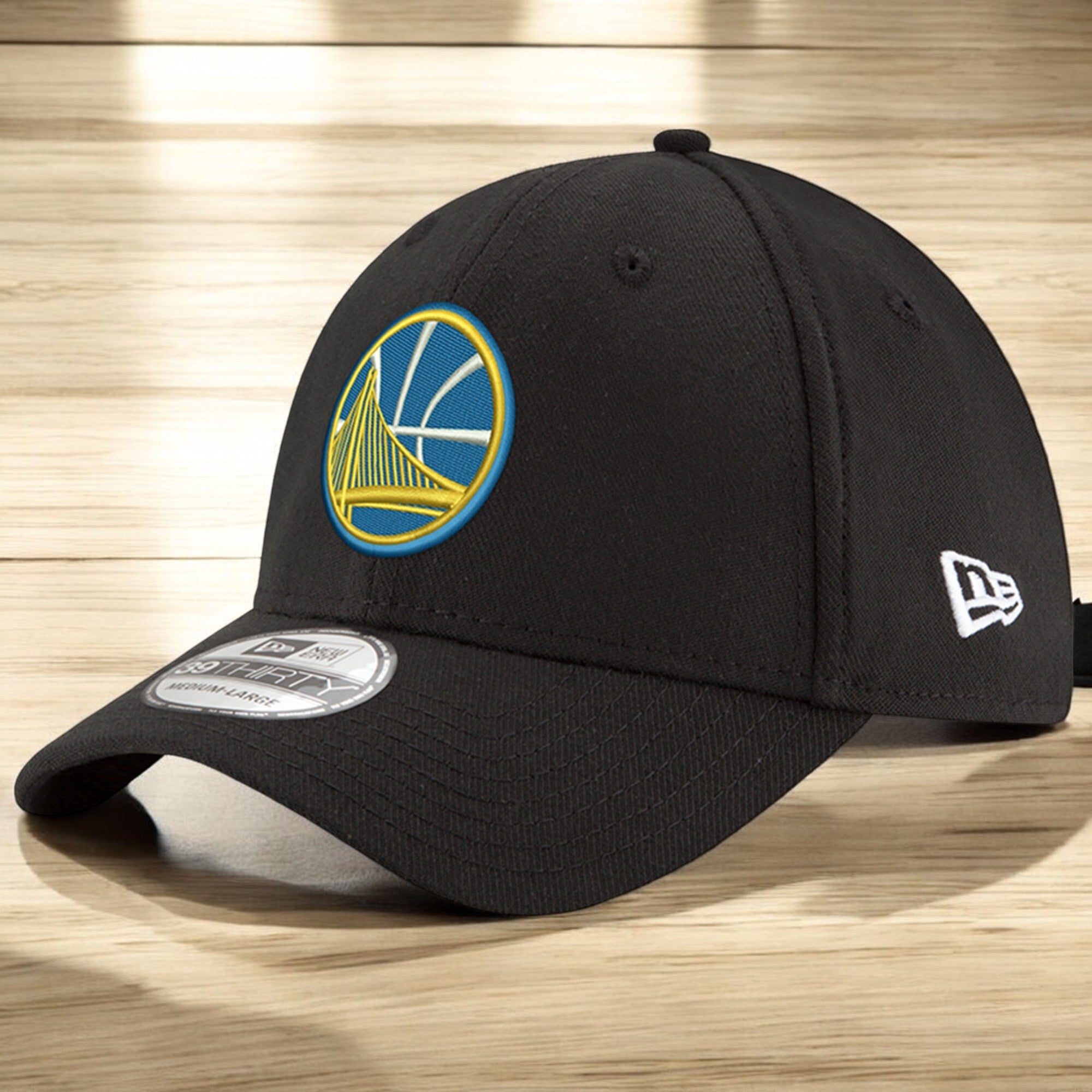 [70360902] Mens New Era NBA 39Thirty Stretch Fit Cap - Golden State Warriors