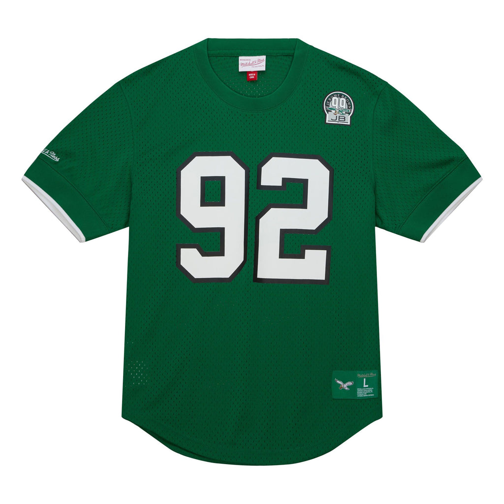 Mens Mitchell & Ness NFL N&N MESH CREWNECK EAGLES 2003 REGGIE WHITE