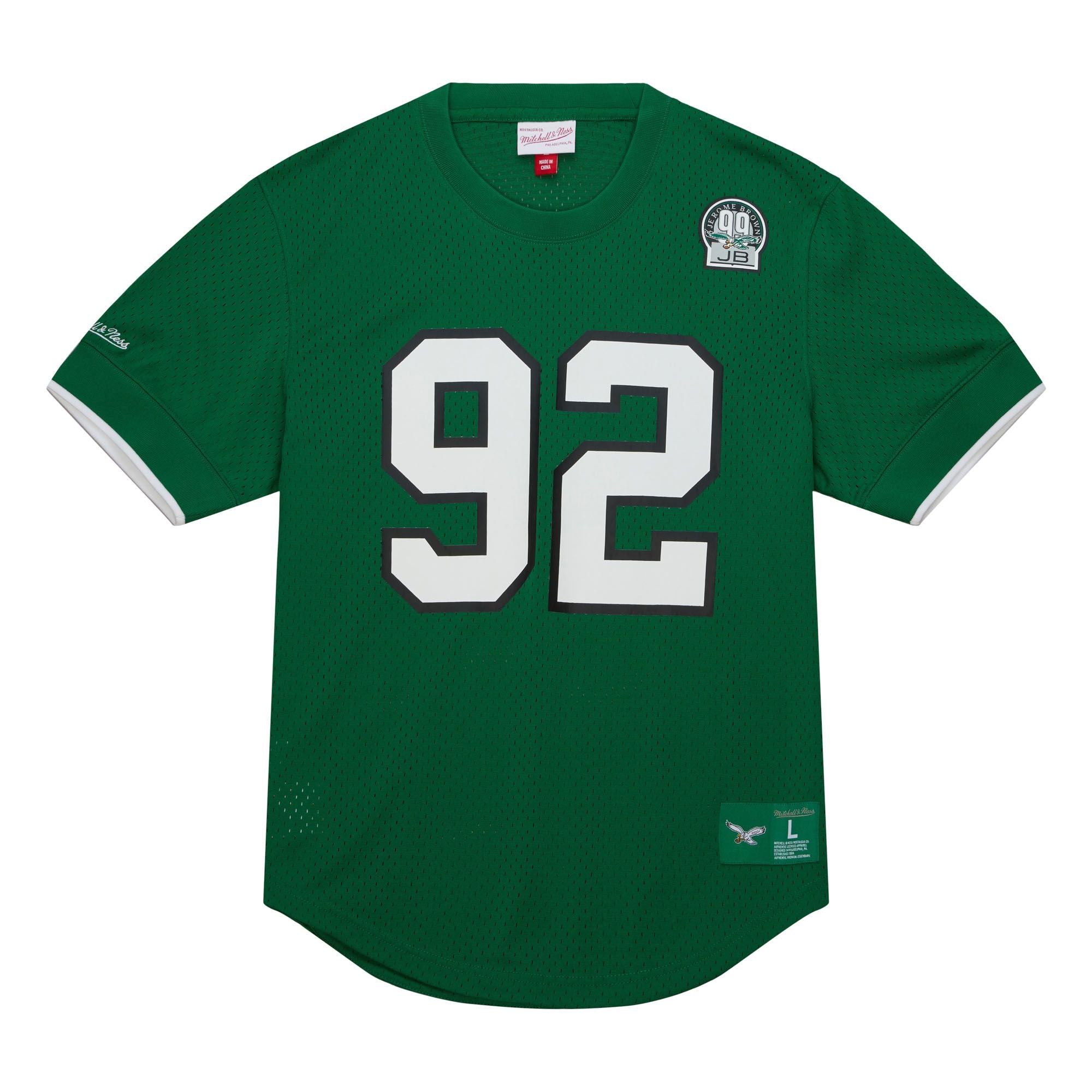 Mens Mitchell & Ness NFL N&N MESH CREWNECK EAGLES 2003 REGGIE WHITE