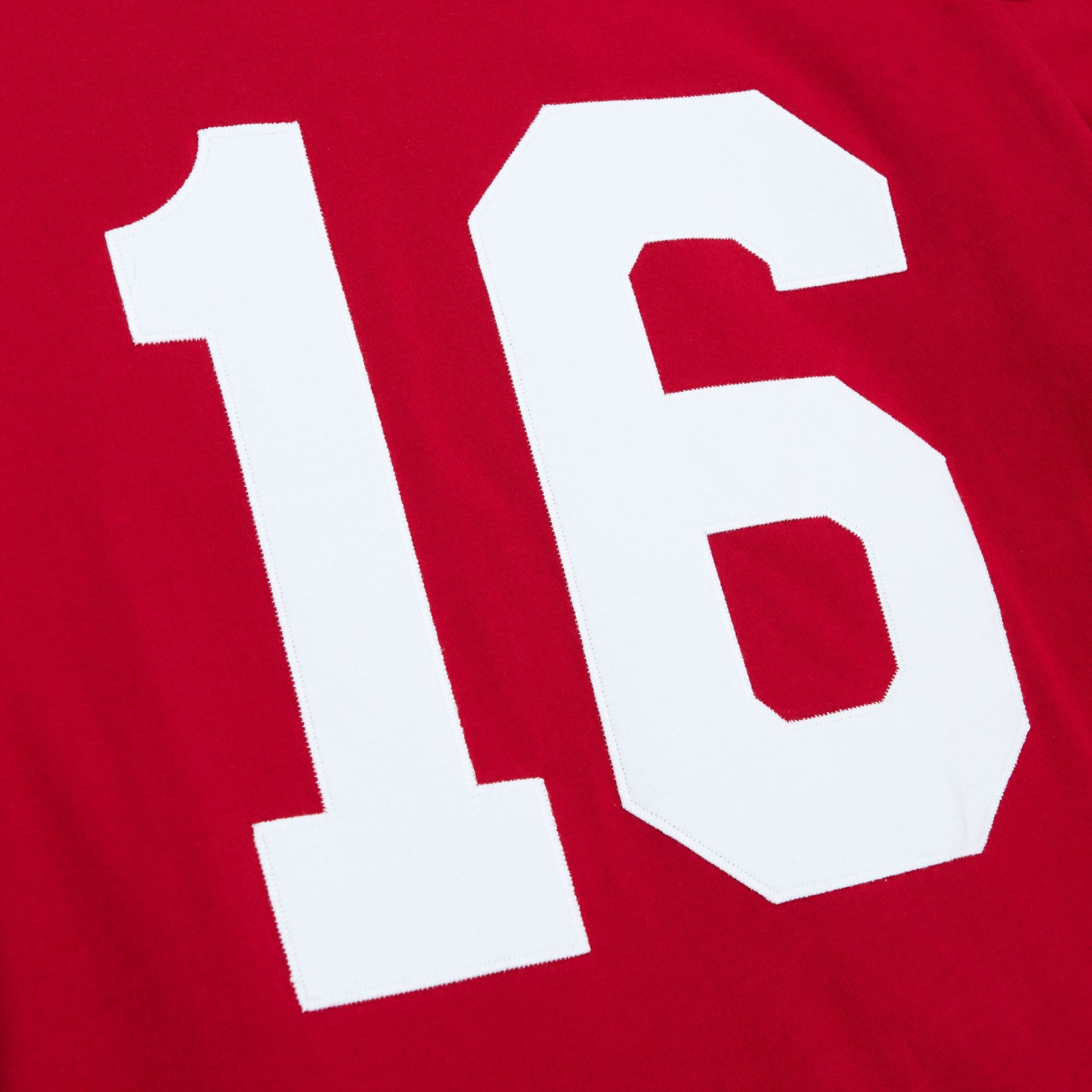 Mens Mitchell & Ness NFL N&N LS TEE 49ERS 1989 JOE MONTANA